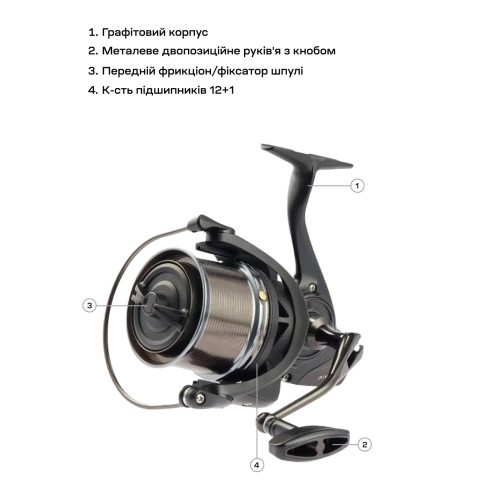 Катушка Brain Mission SE Reel 8000 12+1 BB 4.1:1