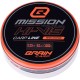 Леска Brain Mission Carp Line (Neon Orange) 1000m 0.33mm 8.1kg