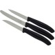Набір кухонний Victorinox SwissClassic Paring Set 3 ножа з чорн. ручкою (8,8,11см) у подар.упак.