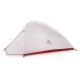 Намет надлегкий двомісний  з футпринтом Naturehike Cloud Up 2 Updated NH17T001-T,  20D, сірий