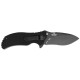 Ніж складний Zero Tolerance FOLDER G-10 BLACK/BLACK чорний клинок / чорна рукоять 0350