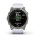 Смарт-годинник Garmin epix Pro Gen 2 Sapphire Edition (51 мм) титановий з ремінцем кольору білого каменю