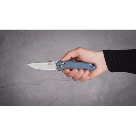 Ніж складаний туристичний  Firebird FB7651 (8.3 см) 440С / G10 сірий