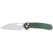 Нож CJRB Pyrite Wharncliffe Micarta, AR-RPM9 Steel ц:green