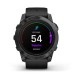 Смарт-годинник Garmin epix Pro Gen 2 Standard Edition (51 мм) сланцево-сірий з чорним ремінцем