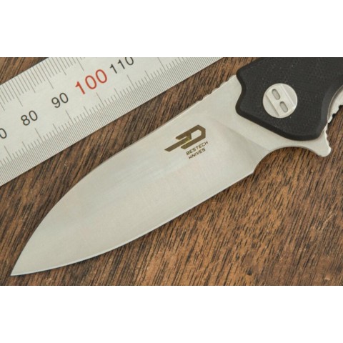 Нiж складний Bestech Knife BELUGA Black BG11D-2
