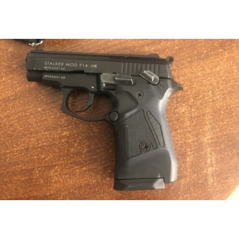 Стартовий пістолет Stalker Mod. 914-UK Black бу