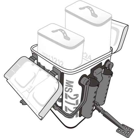 Сумка DaiichiSeiko Tackle Carrier MS 2725 Black