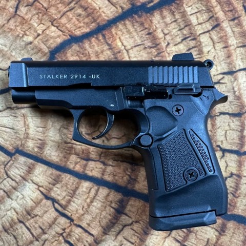 Стартовий пістолет Stalker 2914 Black Б/У
