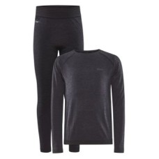 CORE DRY ACTIVE COMFORT SET JR BLACK 158/164