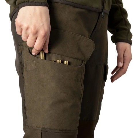 Брюки Harkila Scandinavian Women 38 willow green/deep brown