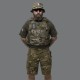 Комплект балістичних пакетів для бронежилета . Ukrarmor Перед та спина. L/XL 1