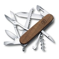 Ніж Victorinox Huntsman Wood 91мм,13функ,горіх (блістер)