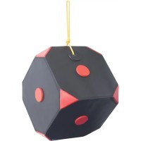 Мишень для стрельбы Yate Cube Polimix 4, 30x30x30 cm, 40 lbs ц:blk/red