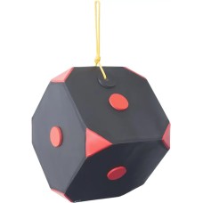 Мишень для стрельбы Yate Cube Polimix 4, 30x30x30 cm, 40 lbs ц:blk/red