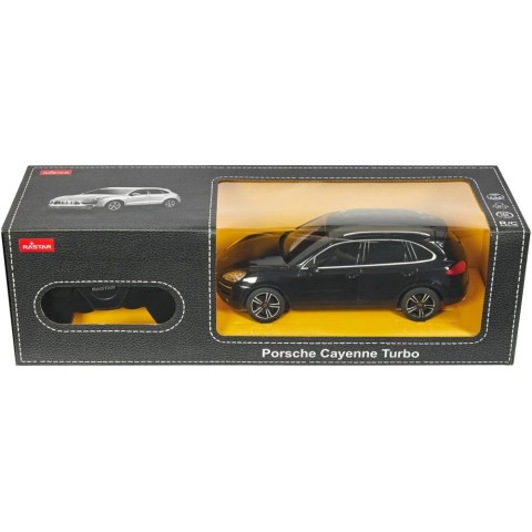 Машинка Rastar Porsche Cayenne Turbo 1:24 Чорний