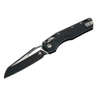 Ніж Microtech MSI SE, fluted black, G10, чорний