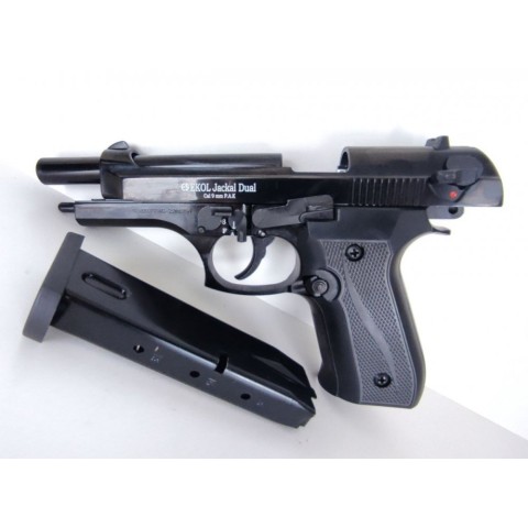 Пістолет стартовый Ekol Jackal Dual AUTO Black