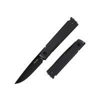 Ніж складаний кишеньковий Ruike D712-B, (7.7 см) 8Cr13MoV / G10 чорний