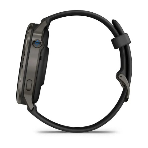 Смарт-годинник Garmin D2 Air X15 чорний з чорним силіконовим ремінцем