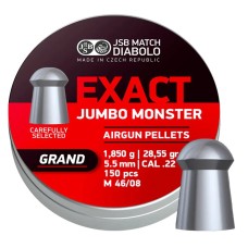 Пули пневматические JSB Diabolo Exact Jumbo Monster Grand 1,85 г 5,52 мм 150 шт/уп