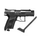 Пистолет пневматический ASG CZ 75 P-07 Nickel Blowback кал.4,5мм