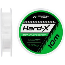Флюорокарбон X-Fish Hard-X 10m (clear) 0.23mm 3.30kg