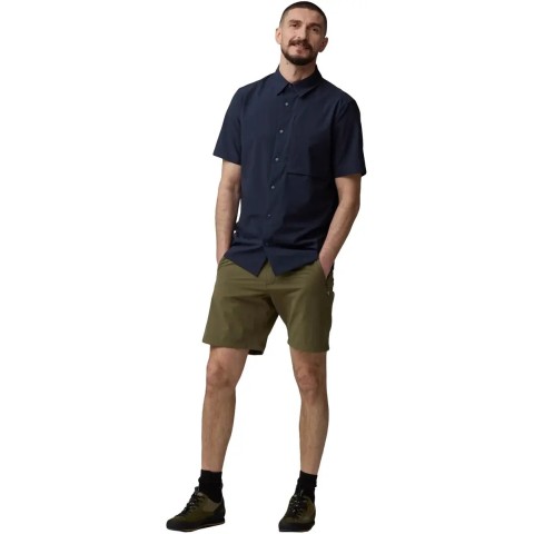 Рубашкa Fjallraven High Coast Pack Shirt SS M dark navy