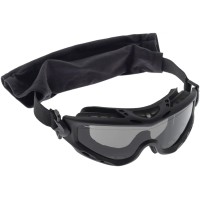 Маска-очки баллистическая Wiley X Spear. 3 линзы (Grey/Clear/Light Rust) Black