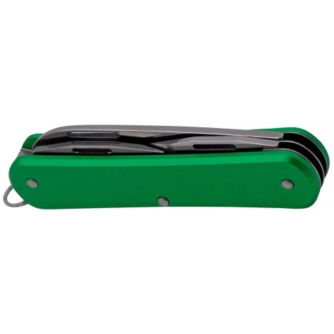 Нож многофункциональный Fox Vulpis Aluminium OD Green. 3 инструмента