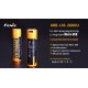 ARB-L18-2600U Акумулятор 18650 Fenix (2600 mAh) Li-ion micro usb зарядка