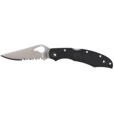 Нож Spyderco Byrd Cara Cara2 FRN Black Half Serrated
