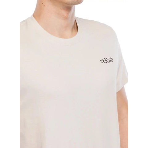Футболка Rab Stance Mountain Peak Tee L ecru