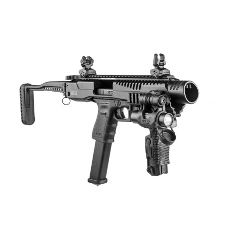 Складаний діоптричний цілик FAB, чорний, для Picatinny