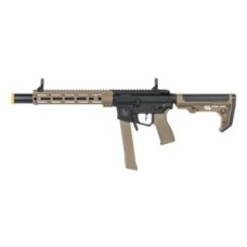 Пістолет-кулемет Specna Arms SA-FX02 Flex Hal Etu with orange discharge device Half-Tan