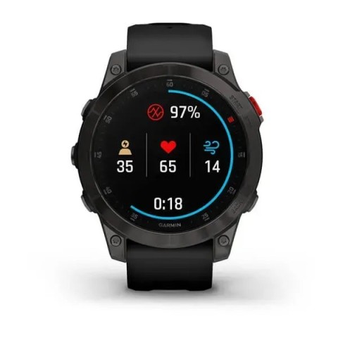 Смарт-часы Garmin epix Gen 2 Sapphire черные титановые