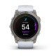 Смарт-годинник Garmin epix Pro Gen 2 Sapphire Edition (51 мм) титановий з ремінцем кольору білого каменю