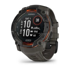Смарт-годинник Garmin Instinct 3 (50 мм) Solar чорний/вугільний