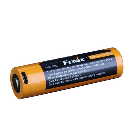 ARB-L21-5000U Акумулятор 21700 Fenix ARB-L21-5000U usb Type-C зарядка