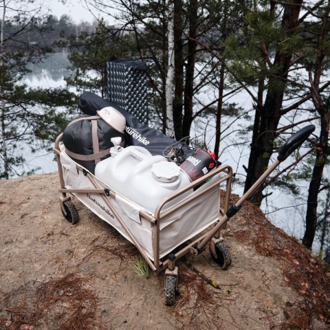 Складаний візочок ТС06 Naturehike CNH22JU012, пісочний