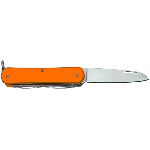 Нож многофункционал. Fox Vulpis Aluminium, 5 инструментов ц:orange