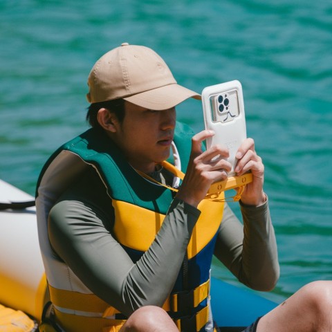 Водонепроникний чохол для телефону Naturehike CNK2300BS015, блакитний