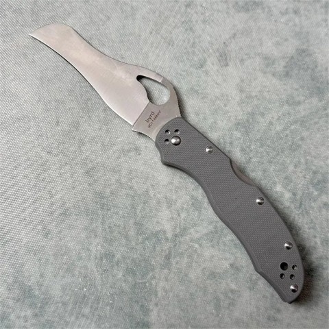 Нож Spyderco Gooney, 9Cr14MoV, G-10 ц:gray