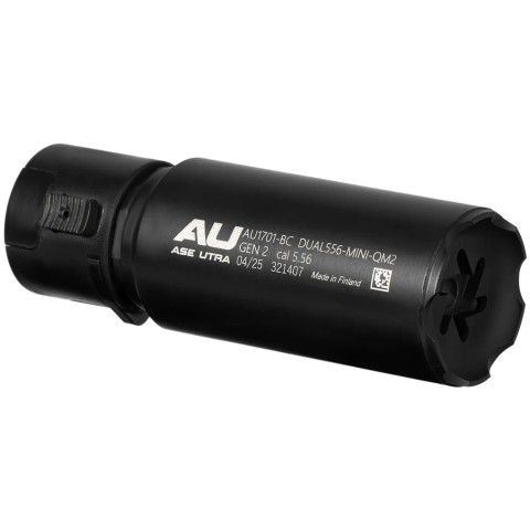 Саундмодератор Ase Utra DUAL556-Mini-QM2 Short Black  кал. 224 QM2
