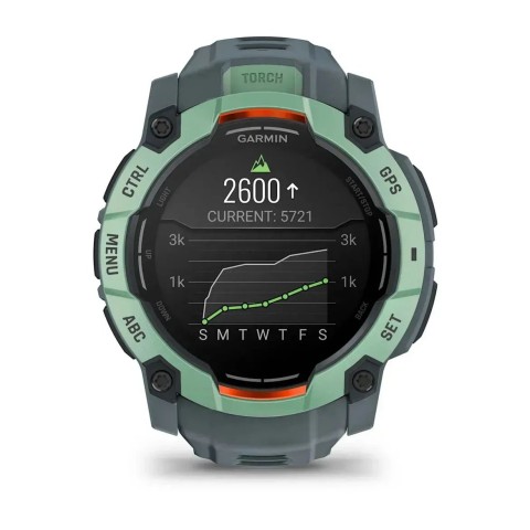 Смарт-годинник Garmin Instinct 3 (50 мм) AMOLED неотропік/сутінковий