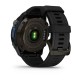 Смарт-годинник Garmin Descent Mk3i (51 мм) карбоново-сірий DLC титановий з чорним силіконовим ремінцем