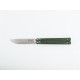 Нiж метелик (балiсонг) Ganzo G766 (8.9 см) 440С / G10 зелений