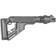 Приклад складной FAB UAS  для AK 47, полимер, черный