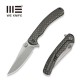 Ніж складаний туристичний Weknife Dracarys, (9.1 см) Böhler M390 / титан 6AL4V сірий