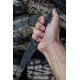 Ніж складаний туристичний Ruike P128-SB, (9.3 см) 14C28N / 3cr14n чорний